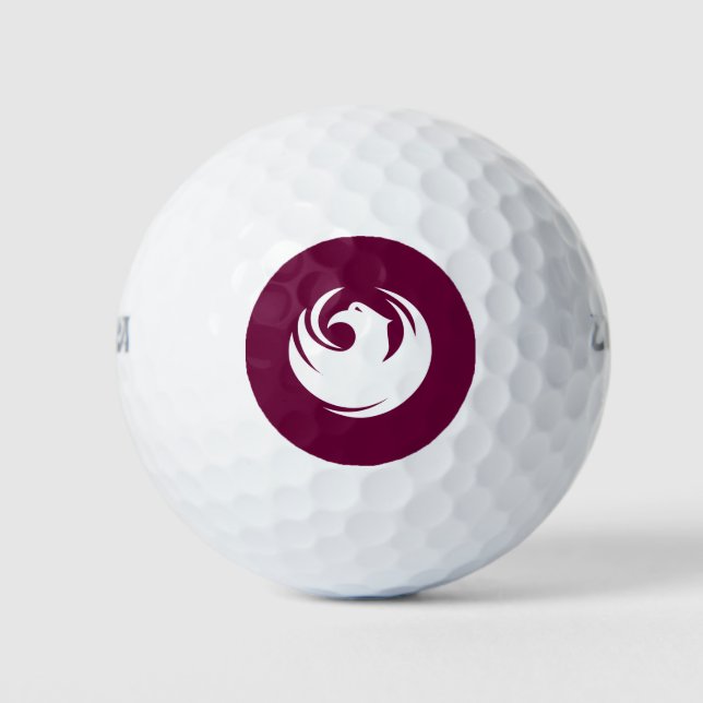 Pelota de golf Wilson con bandera de la ciudad de  (Anverso)