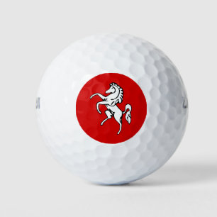 Pelota de golf Wilson con la bandera de Kent, Ingl