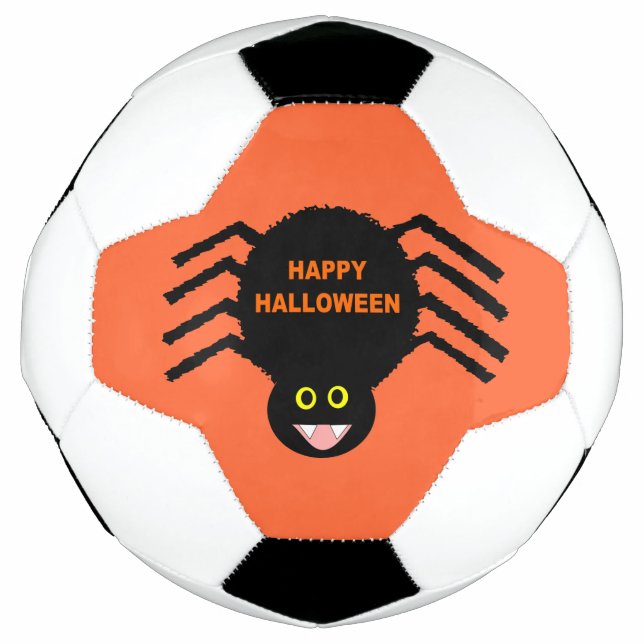 Pelota de halloween Black Spider (Anverso)