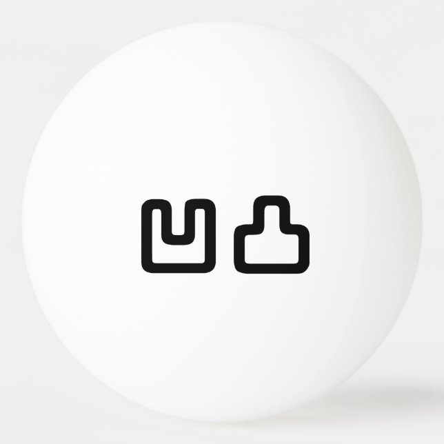 Pelota De Ping Pong 凹 凸 Outotsu お う と つ (Anverso)