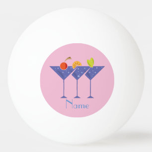 Pelota De Ping Pong 3 Martini Cocktails Thunder_Cove