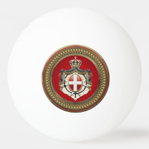 Pelota De Ping Pong [400] Orden de Malta - Escudo de armas SMOM