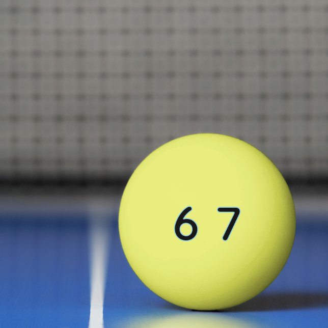 Pelota De Ping Pong 6 7 Six Seven Epic Lit  (Neto)