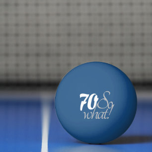 Pelota De Ping Pong 70 ¿Qué graciosa cita Script 70 cumpleaños?