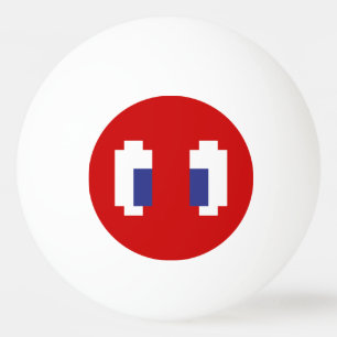 Pelota De Ping Pong 8 bits Pixel Manga Eyes