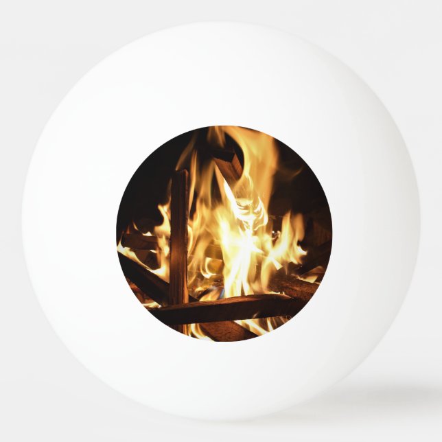 Pelota De Ping Pong A través de las llamas (Anverso)