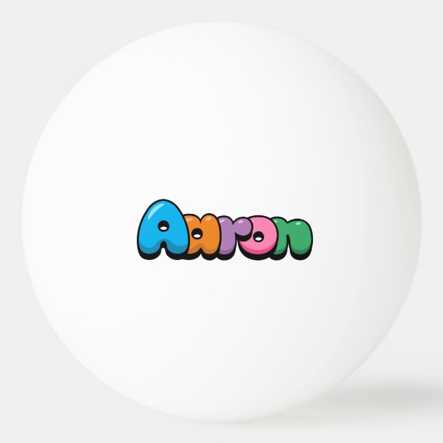 Pelota De Ping Pong Aaron (Anverso)