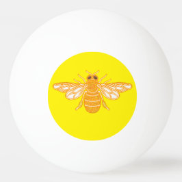 Pelota De Ping Pong Abeja dorada