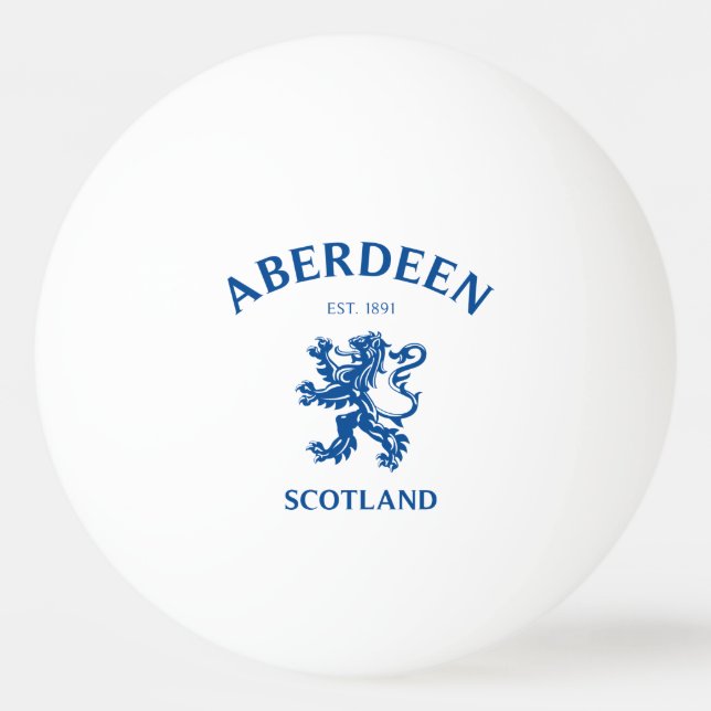 PELOTA DE PING PONG ABERDEEN (Anverso)