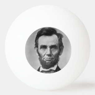 Pelota De Ping Pong Abraham Lincoln