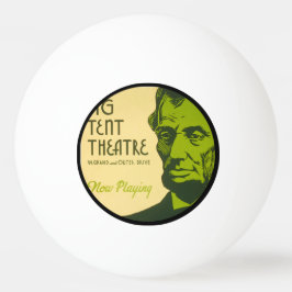 Pelota De Ping Pong Abraham Lincoln El Gran Hombre Común