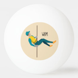 Pelota De Ping Pong Abseiling