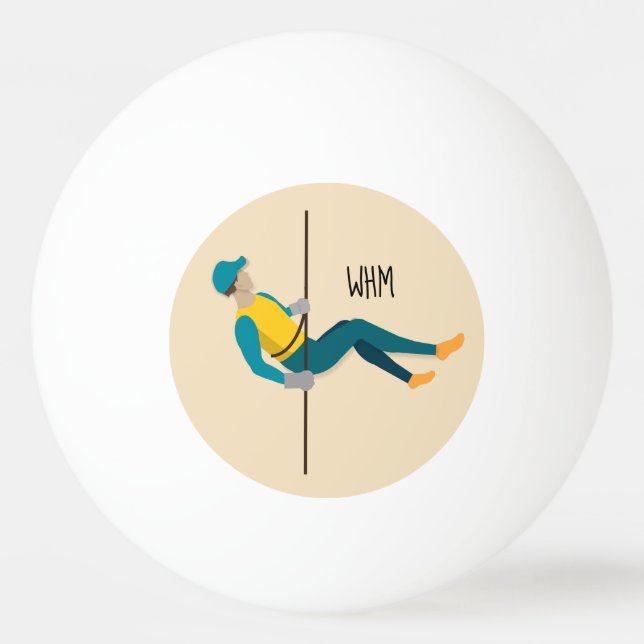 Pelota De Ping Pong Abseiling (Anverso)