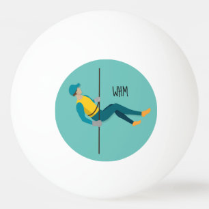 Pelota De Ping Pong Abseiling