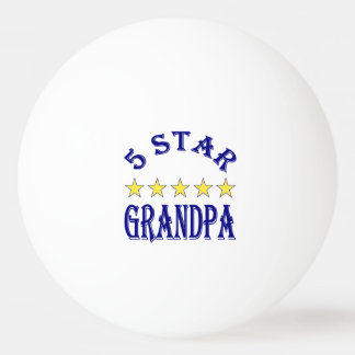 Pelota De Ping Pong Abuelo de cinco estrellas