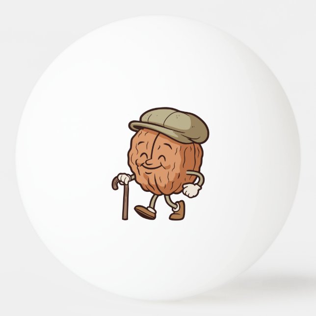 Pelota De Ping Pong Abuelo Nuez (Anverso)
