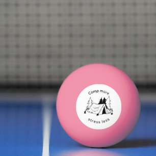 Pelota De Ping Pong Acampar menos estrés