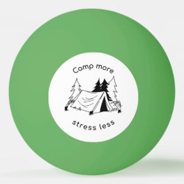 Pelota De Ping Pong Acampar menos estrés