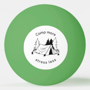 Pelota De Ping Pong Acampar menos estrés