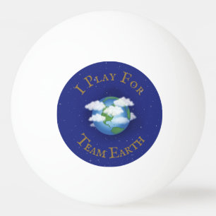 Pelota De Ping Pong Activismo global Personalizado "Juego por Team Ear
