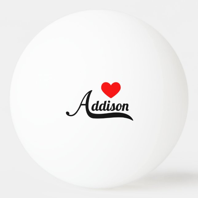 Pelota De Ping Pong Addison (Anverso)