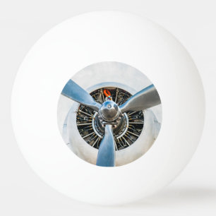 Pelota De Ping Pong Aeronaves Douglas DC-3. Hélice
