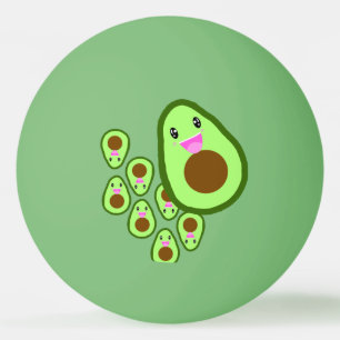 Pelota De Ping Pong Aguacate