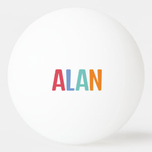 Pelota De Ping Pong Alan