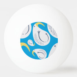 Pelota De Ping Pong Albatros - Tema oceánico