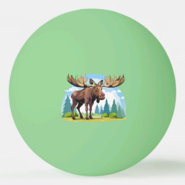 Pelota De Ping Pong Alce macho