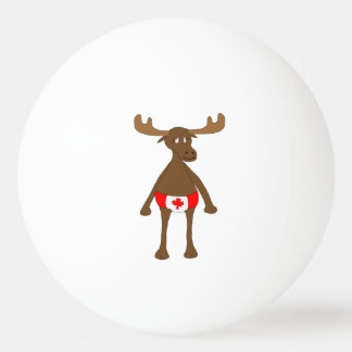 Pelota De Ping Pong Alces canadienses