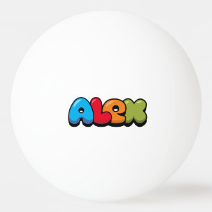 Pelota De Ping Pong Alex