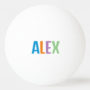 Pelota De Ping Pong Alex