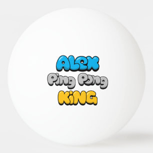 Pelota De Ping Pong Alex Ping Pong King