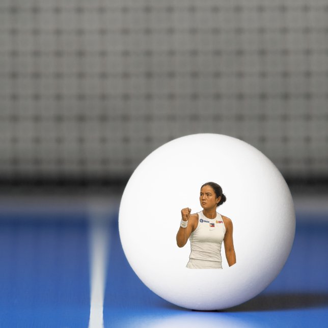 Pelota De Ping Pong Alexandra Eala - Campeón de Guadalajara 2025 (Neto)