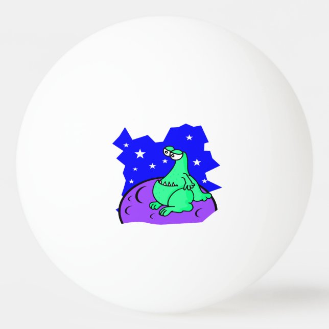 Pelota De Ping Pong Alien (Anverso)