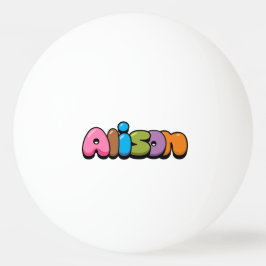 Pelota De Ping Pong Alison