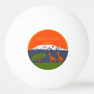 Pelota De Ping Pong Altitud de Kilimanjaro