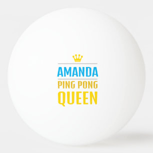 Pelota De Ping Pong Amanda