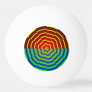 Pelota De Ping Pong Amanecer digital por Kenneth Yoncich