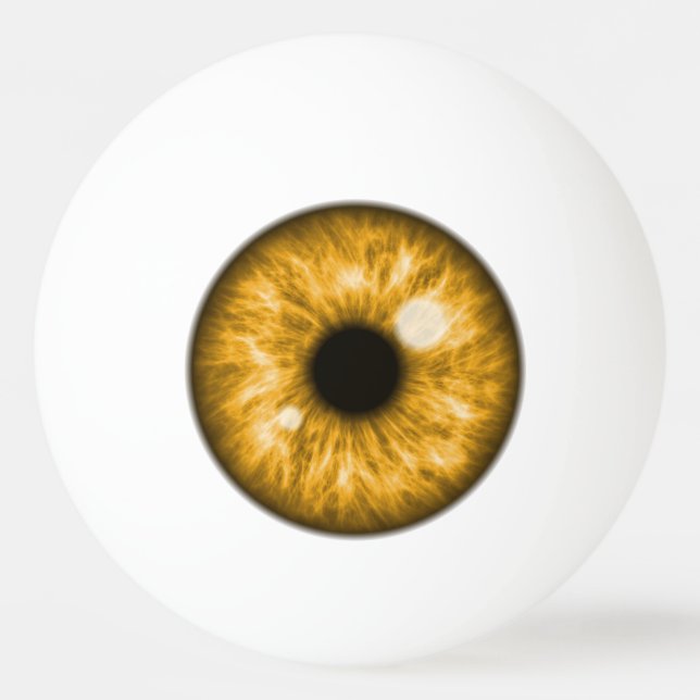 Pelota De Ping Pong Amber Eye Funny Ping Pong Ball (Anverso)