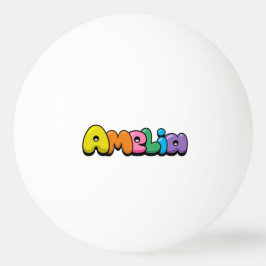 Pelota De Ping Pong Amelia