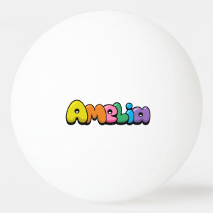 Pelota De Ping Pong Amelia