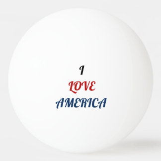 Pelota de Ping Pong - Amo América