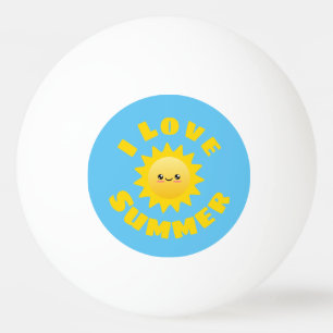 Pelota De Ping Pong Amo el verano