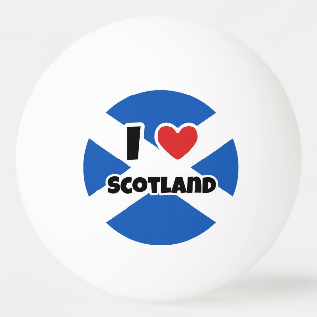 Pelota De Ping Pong Amo Escocia (Anverso)