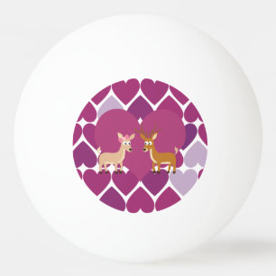 Pelota De Ping Pong Amor de Ciervo