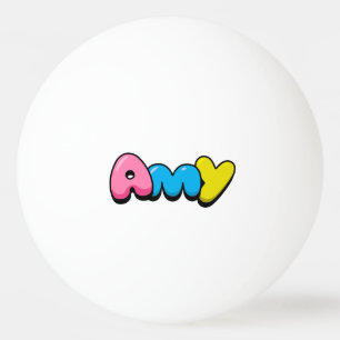 Pelota De Ping Pong Amy