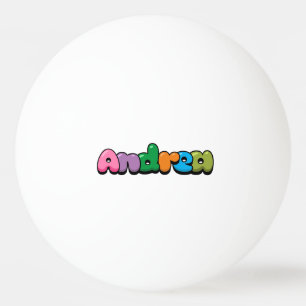 Pelota De Ping Pong Andrea