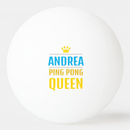 Pelota De Ping Pong Andrea